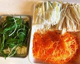 千切り野菜たっぷり★基本の豚しゃぶ作り方1写真
