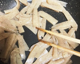 牛肉とエリンギとこんにゃくの甘辛きんぴら作り方4写真