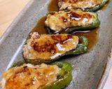 鷄胸肉のピーマン肉詰め作り方9写真