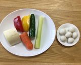 うずらの卵をカラフルピクルスにプラスして作り方1写真