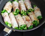 ☆簡単☆てりてり！ピーマンの肉巻き作り方3写真