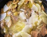 牛すじ肉でコムタンスープ作り方6写真