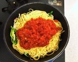 トマト缶で作るナポリタン作り方8写真