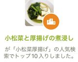 小松菜と厚揚げの煮浸し作り方5写真