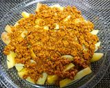 リメイク【芋とキーマカレーのチーズ焼き】作り方5写真