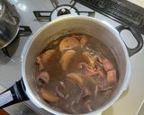 圧力鍋で烏賊と大根の梅酒実煮作り方8写真