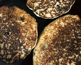 ブルーベリーオートミールパンケーキ作り方5写真