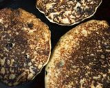 ブルーベリーオートミールパンケーキ作り方6写真