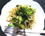 ブロッコリーと胡麻の冷製和風パスタ作り方3写真