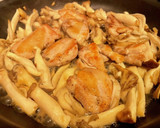 鶏ときのこのケイパー炒め作り方3写真