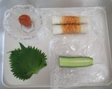 ちくわと胡瓜の梅ロール巻き作り方1写真