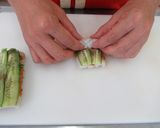 ちくわと胡瓜の梅ロール巻き作り方5写真