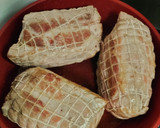 しっとりホロホロとろける煮豚&半熟煮玉子作り方1写真