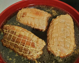 しっとりホロホロとろける煮豚&半熟煮玉子作り方5写真