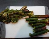 春から初夏にかけての味 山うどのきんぴら作り方3写真