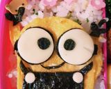 今日のキャラ弁♪（ミニオンズ・ボブ）作り方1写真