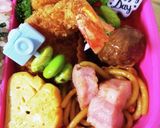 今日のキャラ弁♪（ミニオンズ・ボブ）作り方3写真