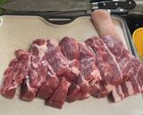 豚肩ロースのビール煮作り方1写真