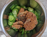 備蓄食材で簡単サバ缶ときゅうりのマヨ和え作り方3写真