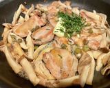 鶏ときのこのケイパー炒め作り方4写真
