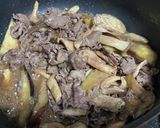 トマトと茄子と牛肉とエリンギのポン酢炒め作り方3写真
