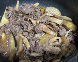 トマトと茄子と牛肉とエリンギのポン酢炒め作り方3写真