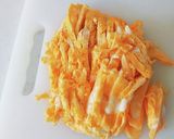 目玉焼き鍋で作る冷やし中華用簡単卵作り方4写真