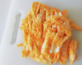 目玉焼き鍋で作る冷やし中華用簡単卵作り方4写真