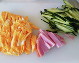 目玉焼き鍋で作る冷やし中華用簡単卵作り方5写真