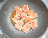超簡単なポークチャップ丼作り方2写真