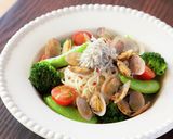 トマトと梅の冷製パスタビーフン作り方8写真