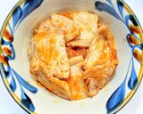 超簡単なポークチャップ丼作り方9写真