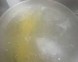 ミントソースで作るオイルパスタ作り方1写真