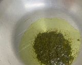 ミントソースで作るオイルパスタ作り方2写真
