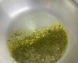 ミントソースで作るオイルパスタ作り方3写真