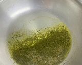 ミントソースで作るオイルパスタ作り方3写真