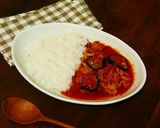 スパイスで♪ピリ辛★なすと豚肉のカレー作り方10写真