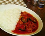 スパイスで♪ピリ辛★なすと豚肉のカレー作り方9写真