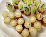 きゅうりとチーズ inちくわ作り方11写真