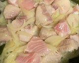 シイラのレモンクリームパスタ作り方3写真