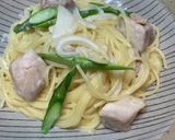 シイラのレモンクリームパスタ作り方5写真