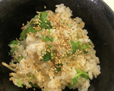 みつば飯（白だしと生姜と油揚げ）作り方4写真
