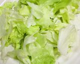 サバ缶＆レタスのチャチャットサラダ作り方1写真