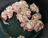 豚バラと茄子のつけうどん作り方1写真