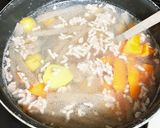 パンとの相性も良い☆あさりの新じゃが汁作り方5写真