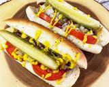 シカゴスタイルホットドッグ作り方7写真