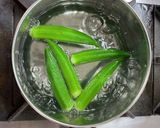もずく入り豆腐ハンバーグ　オクラあんかけ作り方6写真