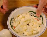フレンチ食堂のレンズ豆のサラダ作り方3写真