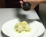 ハーブ香る大人のレモンクリームパスタ♡作り方15写真