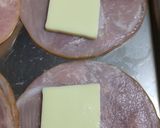 チーズミルフィーユハムカツ*揚げ焼きOK作り方1写真